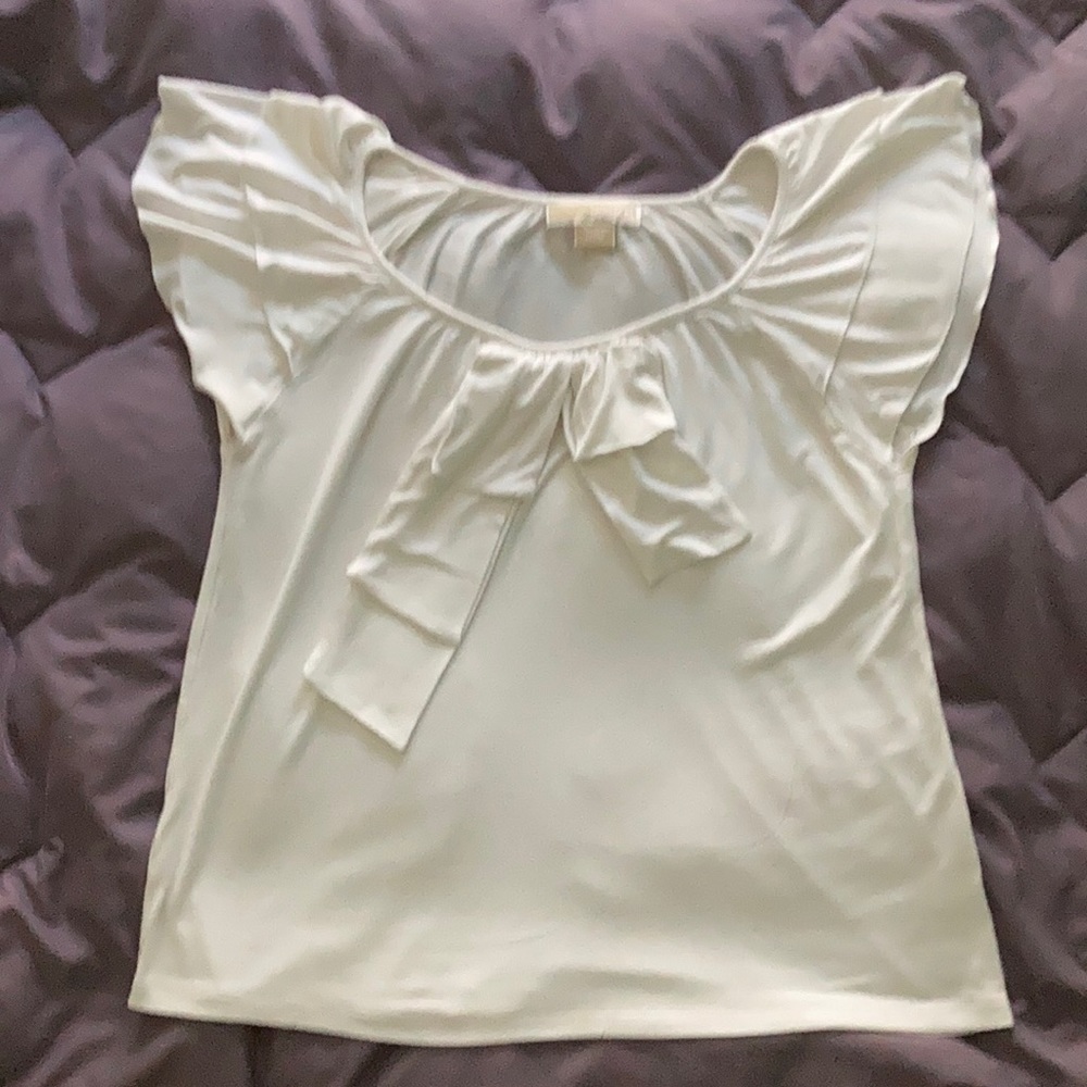 Michael Kors Flutter Sleeve Top